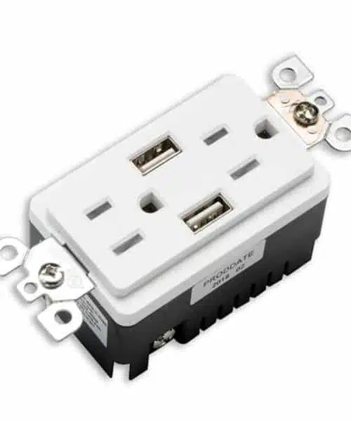USB Charger & Duplex Receptacle (TR) TYPE A