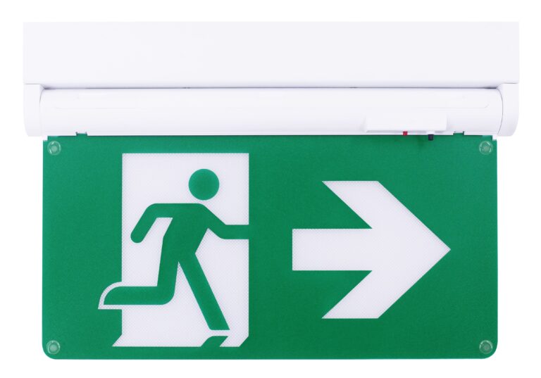Slim Running Man Emergency Light