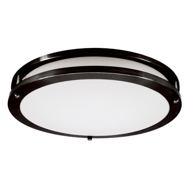 12″ Slim Flush Mount – 5Way CCT & Power Adjustable