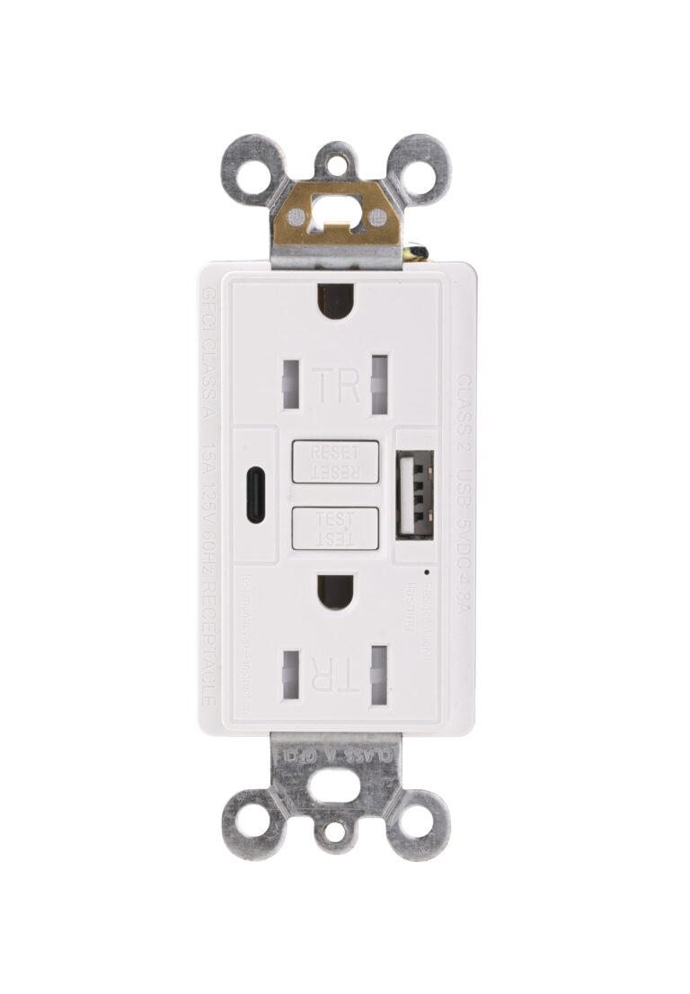 GFCI & USB Charger – 15A