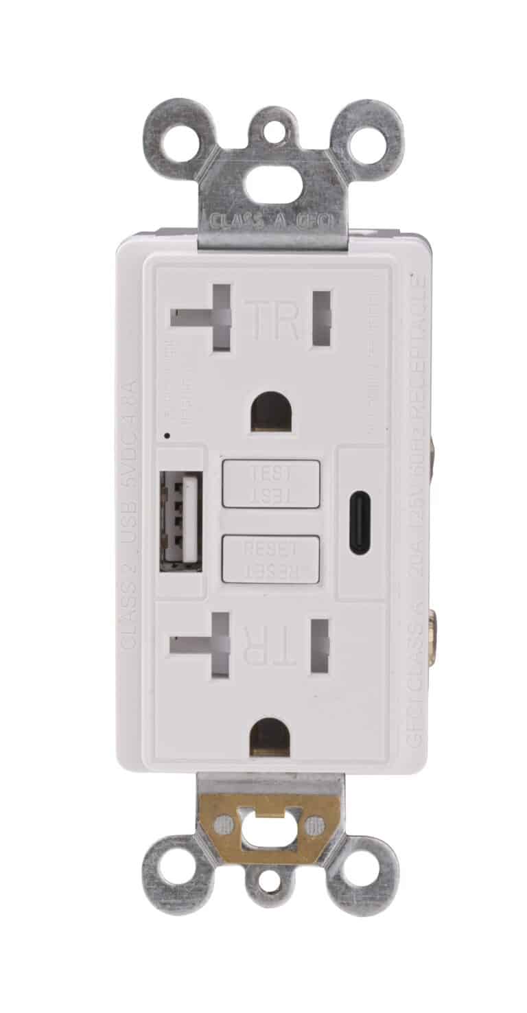 GFCI & USB Charger – 20A