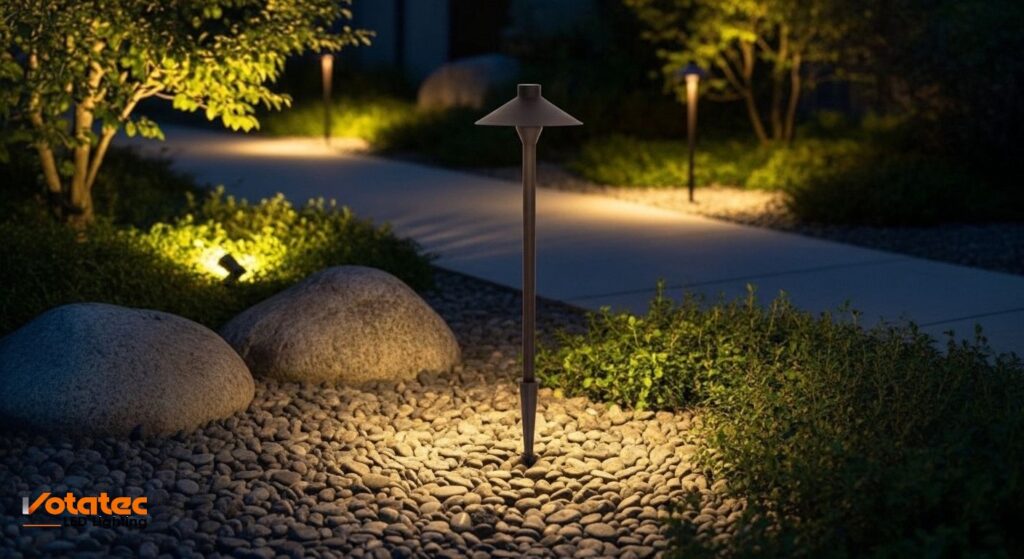 how to install landscape lighting​
