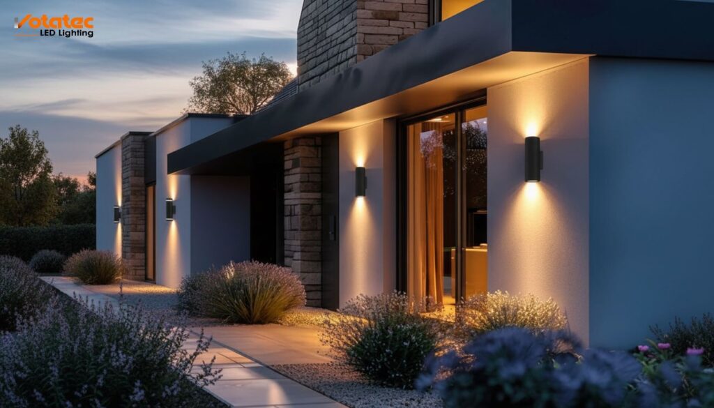 Cylinder Outdoor Wall Lights