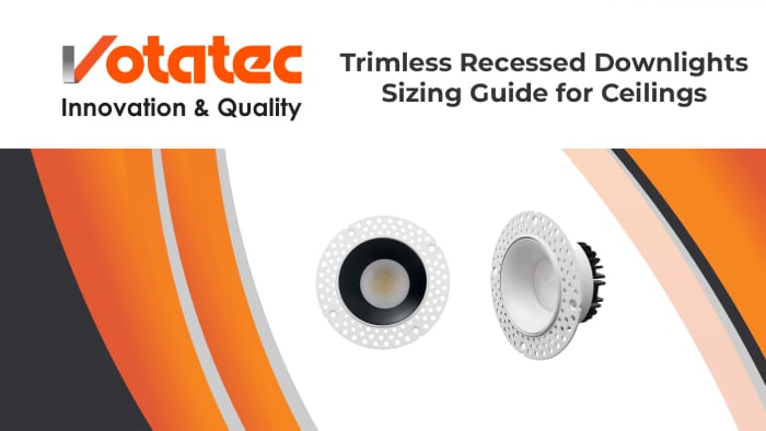 Trimless Recessed Downlights: Sizing Guide for Canadian Ceilings 2″, 3″, 4