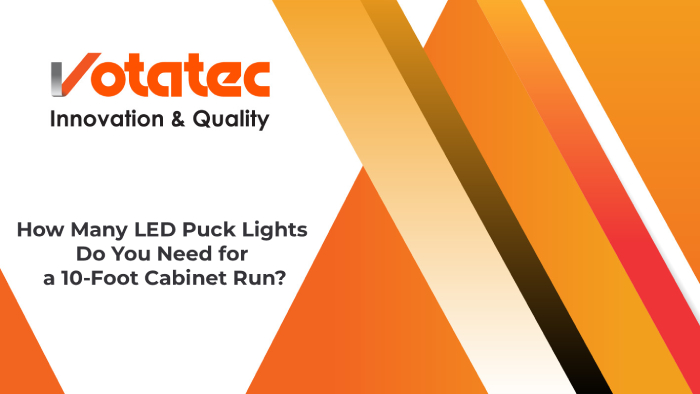 How Many LED Puck Lights Do You Need for a 10-Foot Cabinet Run?