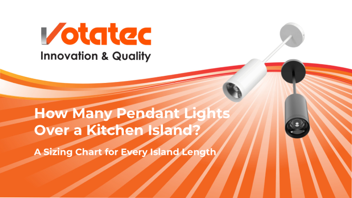 How Many Pendant Lights Over a Kitchen Island? A Sizing Chart for Every Island Length