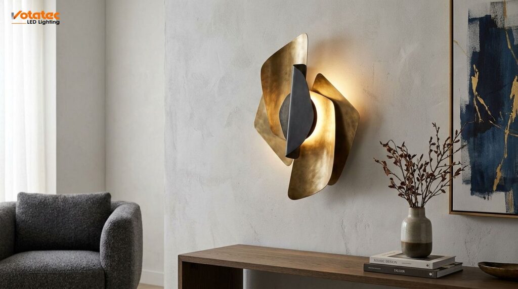 Sculptural Statement Sconce