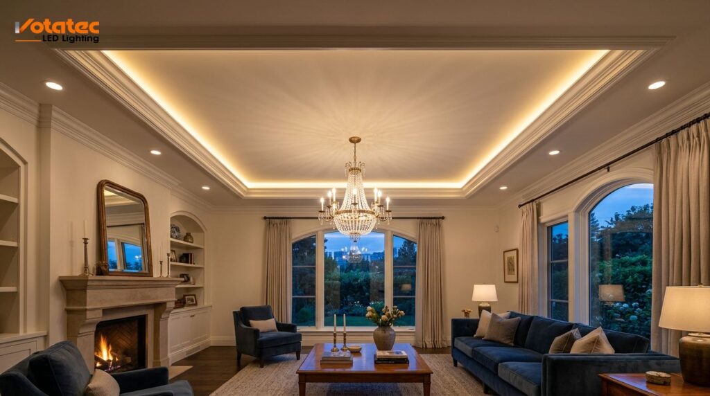 tray ceiling lighting​