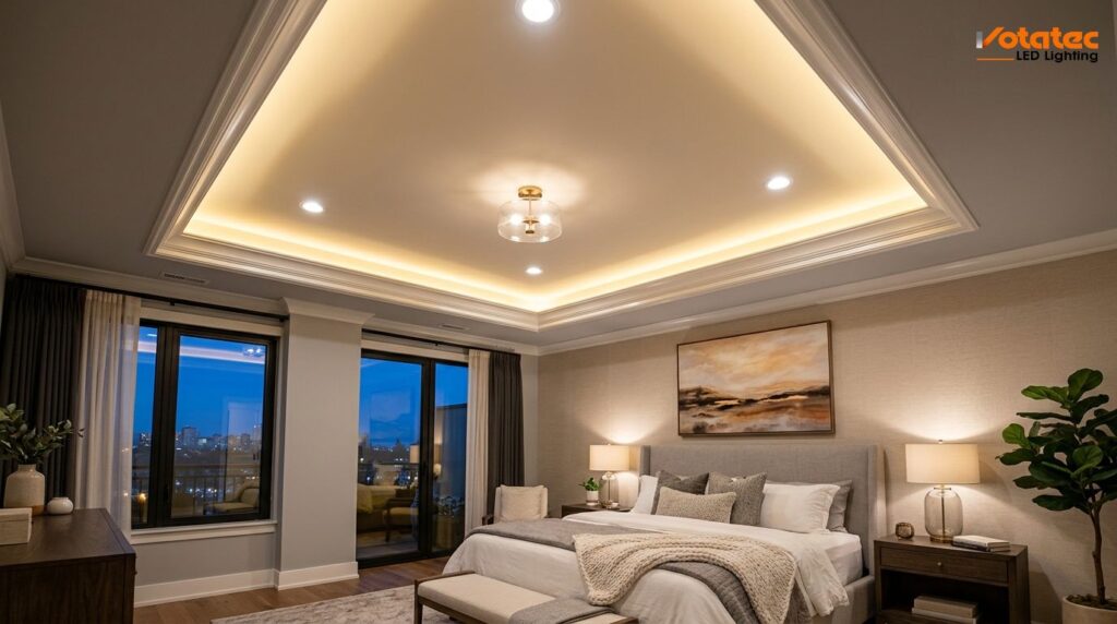tray ceiling lighting​