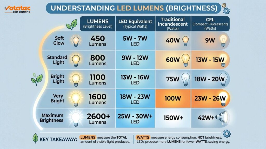How Many LED Lumens Do You Need