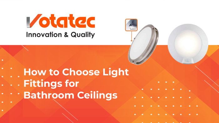 How to Choose Light Fittings for Bathroom Ceilings: IP Ratings, Zones, and Code