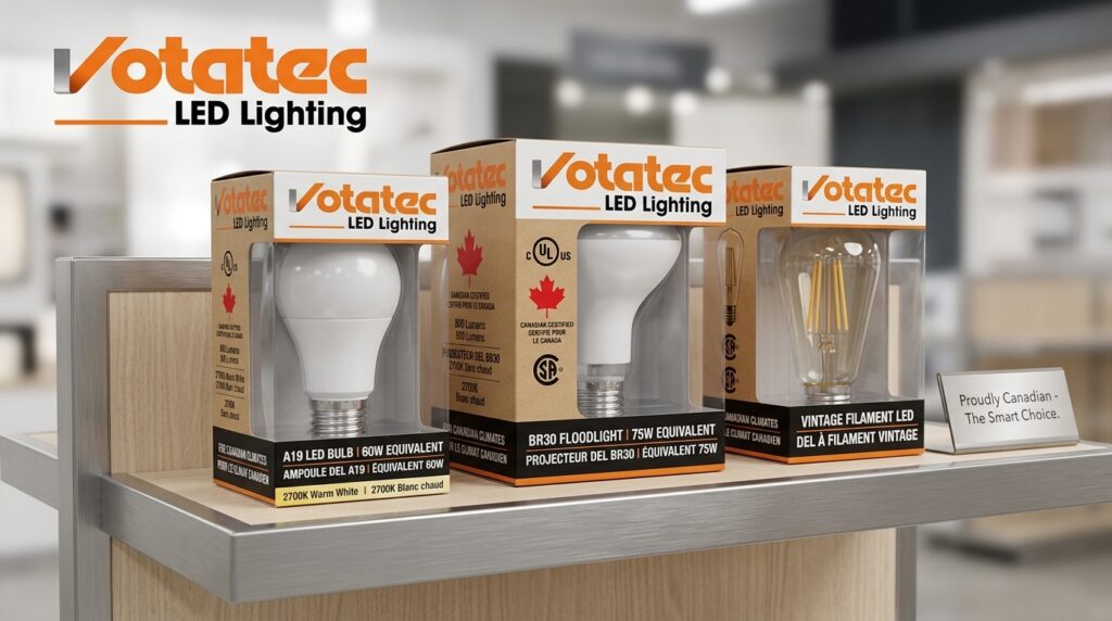 Canadian-friendly LED light bulbs